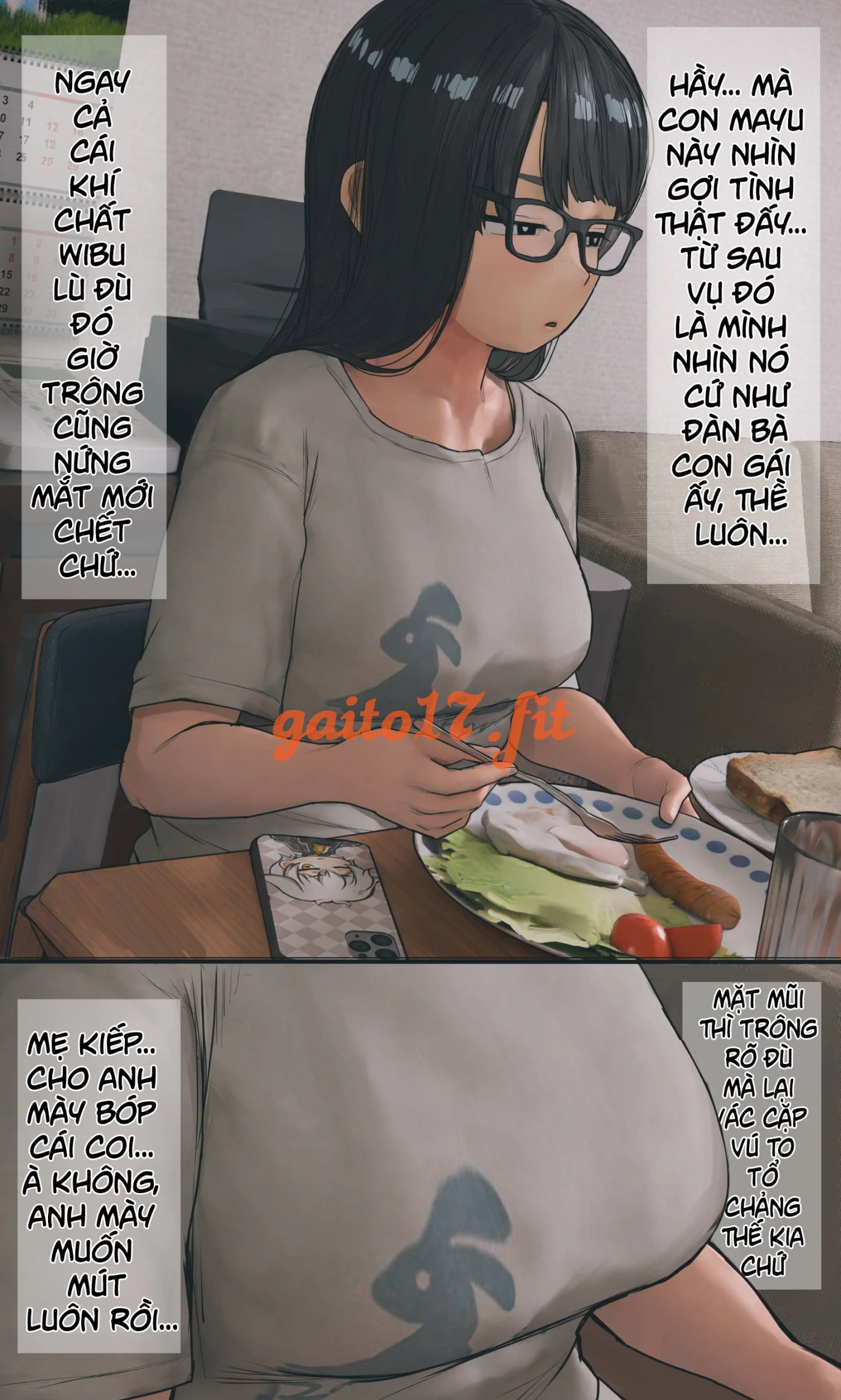 Em gái wibu - trang 19